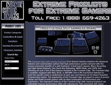 Tablet Screenshot of extremegamingdevices.com